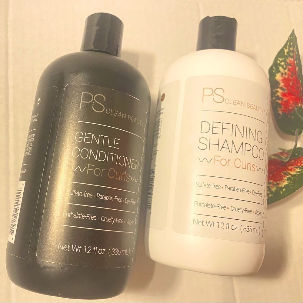 🛍️ Ps Clean Beauty Gentle Shampoo + Conditioner Curls Vegan Sulfate-free12FL0Z💥